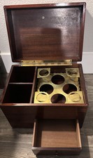 Portable vtg mahogany for sale  Houston