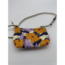 Bolsa/bolsa tiracolo Steve Madden flores coloridas amarelo azul roxo creme comprar usado  Enviando para Brazil