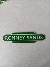 Enamel romney sands for sale  TONBRIDGE