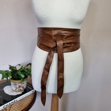 Obi leather belt for sale  POLEGATE