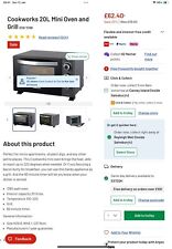 Cookworks e20n e1dkh for sale  BENFLEET