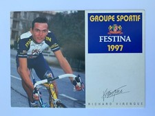 Carte cyclisme team d'occasion  La Séguinière