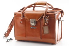 [Exc+5] Nikon FB-11 komora brązowa skórzana torba do przenoszenia twardego etui z JAPONII, używany na sprzedaż  Wysyłka do Poland