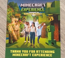 Minecraft Experience Villager Rescue Event Digital Cape Code London Dallas 2025 comprar usado  Enviando para Brazil