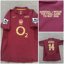 Arsenal shirt 2005 for sale  UK