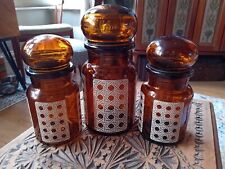 Vintage amber brown for sale  HULL