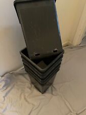 Square black plant for sale  YEOVIL