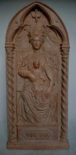 Madonna terracotta dell usato  Firenze