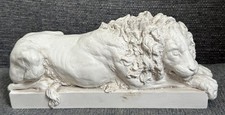 Sleeping lion sculpture for sale  BUCKINGHAM