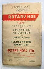 Howard rotary hoe for sale  LEICESTER