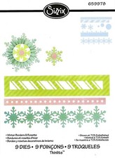 Sizzix thinlits winter for sale  LINCOLN