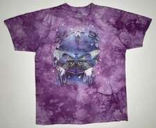 Usado, Camiseta Vintage The Mountain Dragonfly Dream Catcher Mystical Tie Dye GG comprar usado  Enviando para Brazil