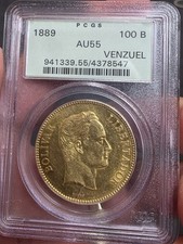 1889 venezuela gold for sale  Miami