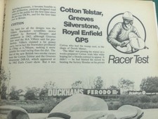 Greeves silverstone cotton for sale  BRIGHTON