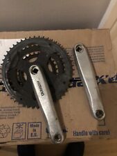 Shimano triple chainset for sale  ABERTILLERY