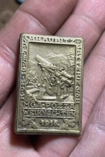 Kappenabzeichen malga pozza usato  Italia