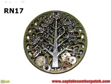 Steampunk badge brooch for sale  BRADFORD