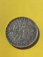 Pieces franc 1962 d'occasion  Expédié en Belgium