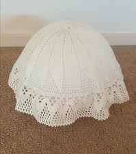 Capa de crochê Doily branca vintage comprar usado  Enviando para Brazil