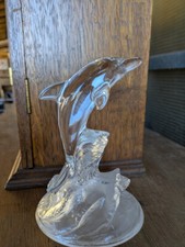 Glas figur delphin gebraucht kaufen  Rodenberg