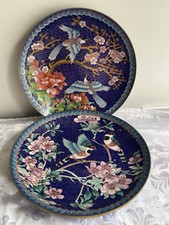 Assiettes cloisonnées asie d'occasion  Aignan