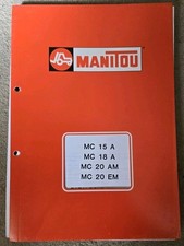 Manitou mc15a mc18a for sale  WOODBRIDGE