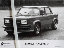 Photo presse simca d'occasion  France