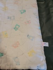 Raro!!! Edredom Cuddle Time Vintage Berço Verde Azul Rosa 31"x40" , usado comprar usado  Enviando para Brazil