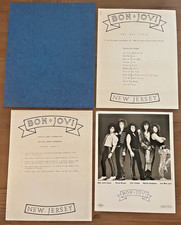 BON JOVI RARO 1988 ORIGINAL NOVA CAMISA MERCURY LP CD KIT DE IMPRENSA PROMOCIONAL FOTO JON, usado comprar usado  Enviando para Brazil