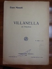Enzo masetti villanella usato  Roma