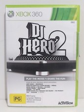 MICROSOFT XBOX 360 DJ HERO 2 80 Novo ORIGINAL & EXCLUSIVO Mixes Online Play Muito Bom comprar usado  Enviando para Brazil