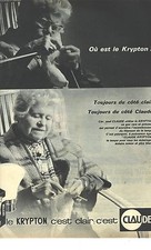Publicite advertising 1963 d'occasion  Le Luc