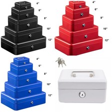 Metal cash box for sale  MANCHESTER