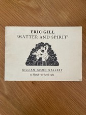 Eric gill matter for sale  LONDON