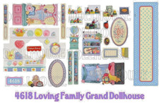 Etiquetas adesivas Fisher Price vintage 4618 Loving Family Grand Dollhouse comprar usado  Enviando para Brazil
