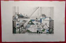 Lithographie signée pierre d'occasion  Le Portel