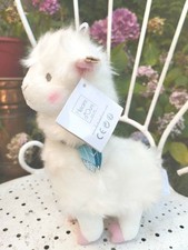 Peluche lama blanc d'occasion  Versailles