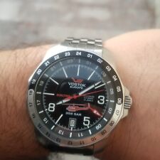 relógios masculinos vostok europe dualtime automático 32 joias edição limitada, usado comprar usado  Enviando para Brazil