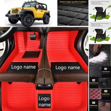 Alfombrillas de lujo impermeables personalizadas aptas para Jeep Wrangler todos los modelos segunda mano  Embacar hacia Mexico
