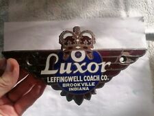 Luxor leffingwell coach for sale  SWINDON