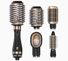 Escova secadora de cabelo 4 em 1 sopro, escova em um para alisamento de secagem, volumizador comprar usado  Enviando para Brazil