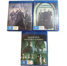 Matrix Trilogy: Matrix, Matrix Reloaded, Matrix Revolutions Blu-Ray Região B, usado comprar usado  Enviando para Brazil
