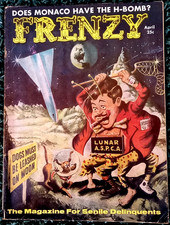 Revista FRENZY #1 ¡Abril 1958! ¡BIEN/BIEN+! ¡APRETADO, LIMPIO Y RARO! $0.99 ¡¡Inicio!!! segunda mano  Embacar hacia Mexico