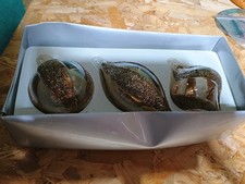 Glass christmas baubles for sale  LAIRG