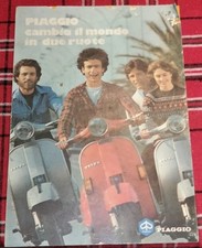 Piaggio depliant pieghevole usato  Guastalla