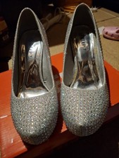 Sequin shoes worn for sale  SHEFFIELD