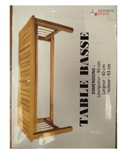 Table basse bois d'occasion  Quiévrechain