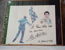 Dedica autografata incorniciat usato  Vobarno