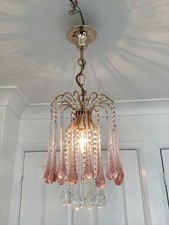 Pink murano glass for sale  WICKFORD