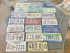Old license plates for sale  La Verne